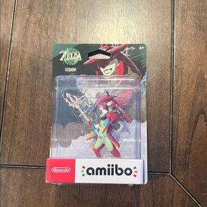 Nintendo Amiibo Sidon with Red and Green Accents